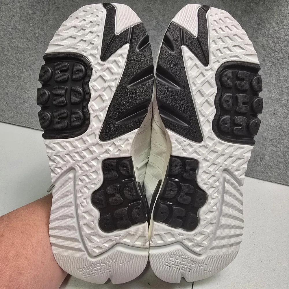 Adidas Nite Jogger Star Wars Stormtrooper White Black FW2287 Mens Size 9